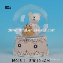 High quality resin water polo with Christmas bear